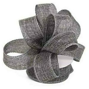 Burlap ribbon
